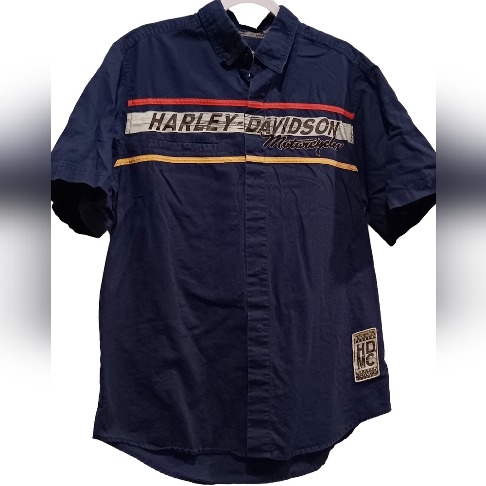 Vintage Harley-Davidson Button Down Shirt